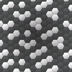 abstract geometric shape hexagon background vector image