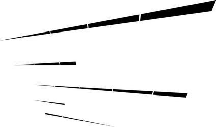 dashed dynamic lines stripes 3d vector image