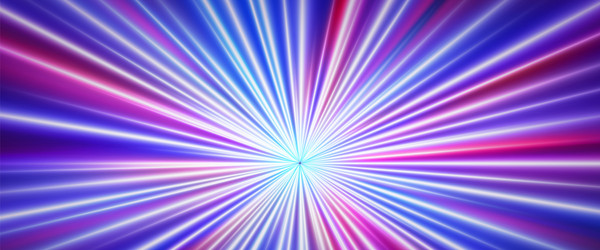abstract background with light speed effect vector image