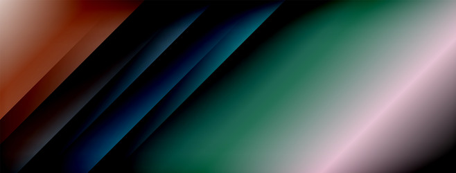 dynamic shadow lines with gradient colors vector image