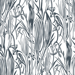 seamless pattern with a simple abstract drawing vector image