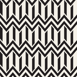 Seamless zigzag line pattern abstract vector
