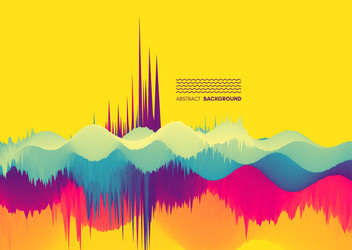 Abstract Wavy Background - Dynamic Effect vector
