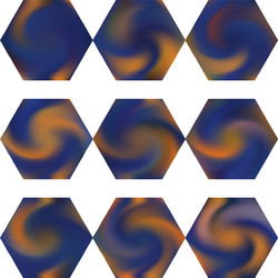 chromatic background in form a shape vector image
