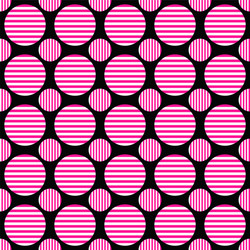 abstract repeating pattern - circle design vector image