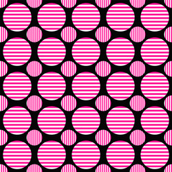 Abstract repeating pattern - circle design vector