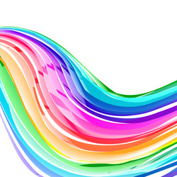 Pastel abstract rainbow gradient mesh multi color vector
