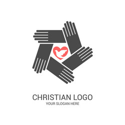 unity believers in jesus christ Vector Image