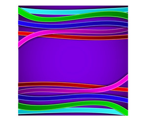 Abstract background with colored lines vector