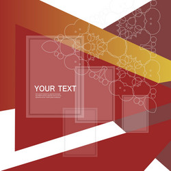 Abstract triangle pattern design vector