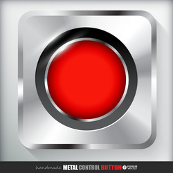 metal record button applicated for html and flash vector