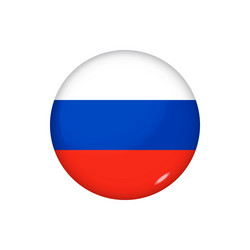 Russia Flat Rounded Flag Icon with Transparent Background 16328914 PNG