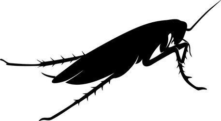 Cockroach logo design design template Royalty Free Vector