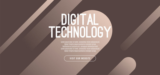 mocha mousse abstract background digital tech vector image