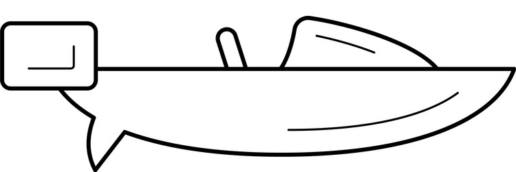 Speed Boat Line Drawing Vector Images (over 490)