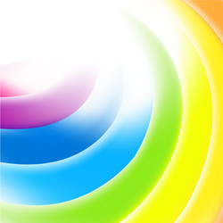 Abstract rainbow gradient mesh multicolored vector