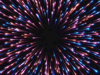 high speed abstract explosion background vector image
