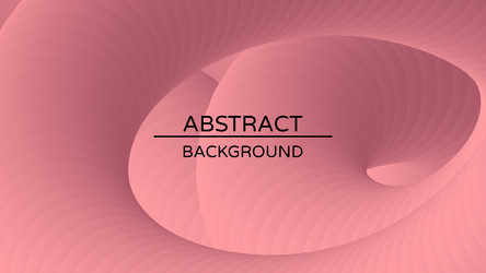 Abstract geometric background with 3d twisted vector