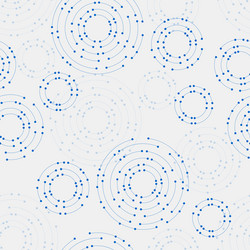 Seamless geometric pattern with connected lines vector