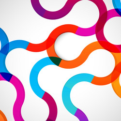 abstract background with design elements vector image