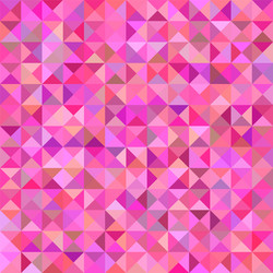 geometric triangle mosaic pattern background vector image