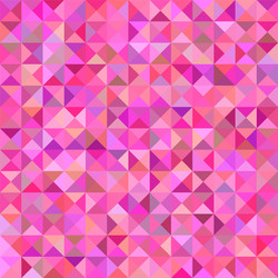 geometric triangle mosaic pattern background vector