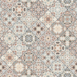 patchwork abstract patterns vector image