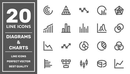 simple set diagram and graphs related vector image
