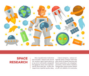 Cartoon planets solar system space universe Vector Image