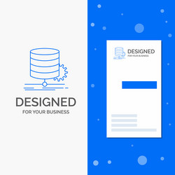 business logo for algorithm chart data diagram vector image