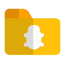 Malware corrupted the data of folder vector