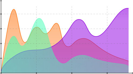 Flat dashboard set of ui infographic elements vector