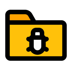 Malware corrupted the data of folder vector
