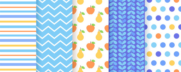 scrapbook background seamless pattern geometric vector image