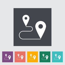 Map pointer vector