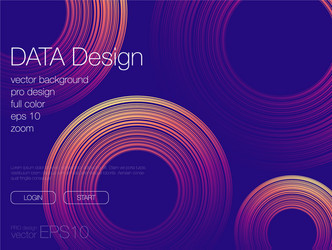 abstract blend background template for web site vector image