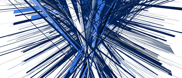 abstract geometric with random chaotic elements vector image