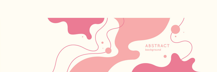 trendy abstract background composition vector image