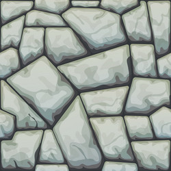 Seamless cartoon stone texture Royalty Free Vector Image