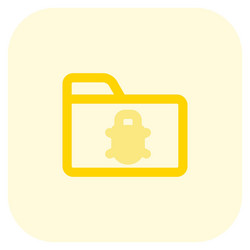 Malware corrupted the data of folder vector