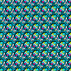 small geometric objects color abstract seamless vector