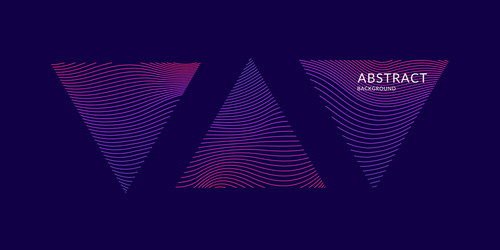 abstract background with dynamic waves vector image