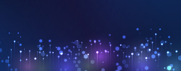 Abstract Digital Light Particle Background vector image