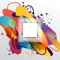 Dynamic Colorful Abstract Background vector image