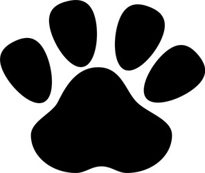 Dog Paw Print vector