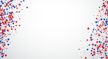 Frame gold stars on a white background Royalty Free Vector