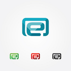 W hexagon pixel letter shadow logo icon design Vector Image