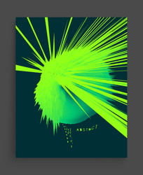 background with exploding rays abstract vector image