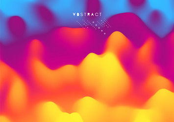 abstract wavy background dynamic effect can vector image
