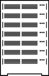 storage database computer vector image